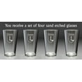 thumbnail image 2 of O'Donovan Irish Coat of Arms Pint Glasses - Set of 4 (Sand Etched), 2 of 2