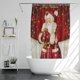 thumbnail image 1 of Xihbxyly Cortina de Ducha Navideña con Diseño de Muñeco de Nieve, Tela Impermeable de Primera Calidad, Diseño a Cuadros Festivos, Decoración para El Baño, Fácil Instalación, Tamaño 72 X 72 Pulgadas, 1 of 2