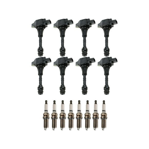 Ignition Coil and Spark Plug Kit 16 Piece Compatible with 2007 2015
