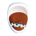 thumbnail image 1 of Asiento de para niños, sillín de con respaldo bajo, asiento de kart, sillín con respaldo para niños pequeños, vehículo de equilibrio Blanco y naranja, 1 of 8