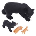thumbnail image 1 of Figuras De Ciclo De Vida De Oso Negro, Juguete Modelo De Ciclo De Crecimiento De Oso, Diversión Realista, Educativo Para Decoración, 1 of 7