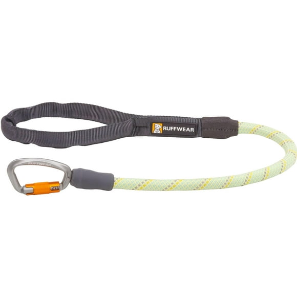 Ruffwear, Knot-a-Long Dog Leash, 30-inch Short Rope Lead, Moss Green