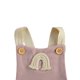 thumbnail image 5 of Lindo bebé recién nacido niño niña Arco Iris bordado mameluco sin mangas espalda descubierta mono Sunsuit XBTCLXEBCO Rosa,0-3 meses, 5 of 6
