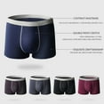 thumbnail image 6 of SHX Men's Soft Touch Cotton Boxer Briefs, 5 Pack, Size XL, 6 of 7