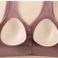 thumbnail image 5 of Ovbmpzd Seamless Everyday Sports Bras for Women Quick-Dry Fixed Padded Pink Underwear Bras Breathable Comfy Wirefree Active Bras,Free Size, 5 of 6