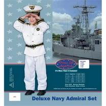 Dress Up America Deluxe Navy Admiral Costume Set X-Large 16-18 229-XL
