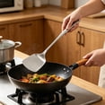 thumbnail image 4 of NWOKYZGH 1Pc Stainless Steel Cooking Utensil with Handle, Spatula, Slotted Spatula and Spoon, Dishwasher Safe, 4 of 6