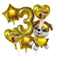 thumbnail image 3 of Juego de 6 globos de la Patrulla Canina, Chase Skye, película de aluminio, globos digitales, decoración de cumpleaños para niños, globos, juguetes, suministros para fiestas para niños y niñas, 3 of 5
