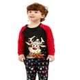 thumbnail image 2 of Christmas Pajamas for Family  Deer Tops + String Lights Pants Set, 2 of 9