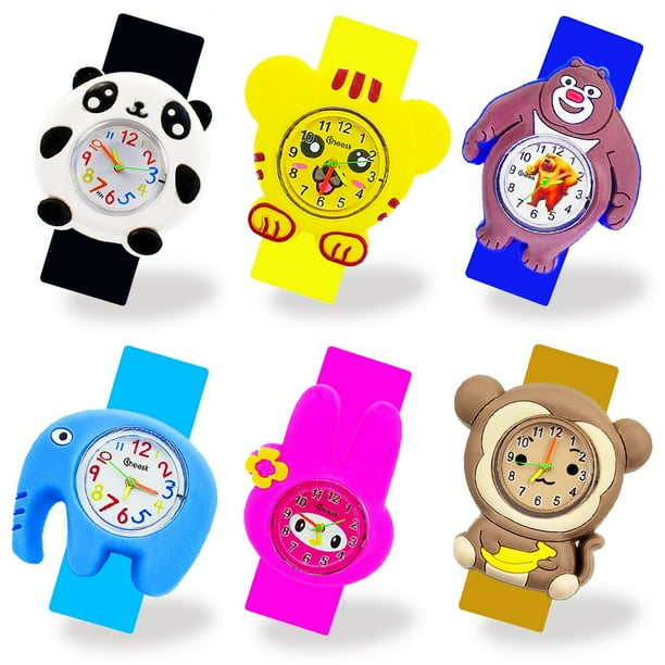 B b temps cognitif jouet montre pour enfants motif de dessin