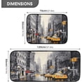 thumbnail image 3 of GZHJMY Kitchen Rug Set of 2, Streets of Paris Cushioned Anti-Fatigue Kitchen Mat Non Slip Washable Floor Mat Comfort Standing Mats for Office, Home, Laundry Room Carpet Runner, 3 of 7