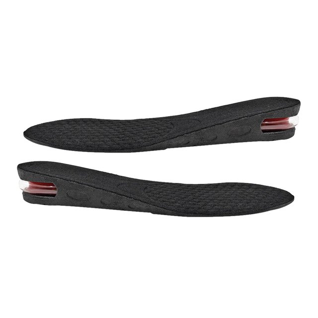 Sonducket Plantilla de aumento de altura Invisible de 3-7,5 cm, cojín de elevación de altura, inserto de talón de zapato de corte ajustable, Accesorios de calzado negro Erhöhen Sie 3CM
