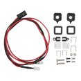 thumbnail image 1 of Foco para coche RC, base regulable, plástico, iluminación blanca, bajo consumo de energía, faros delanteros para modelos RC generales, lámpara cuadrada, 1 of 14