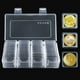 thumbnail image 4 of Cápsulas para monedas de 56 piezas, con almacenamiento de plástico para recoger monedas, contenedor de almacenamiento de 20/25/27/30mm,, 4 of 9