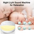 thumbnail image 3 of Baby White Noise Machine with Night Light Timer USB Rechargeable 20 Soothing Sounds Baby Sleep Sound White, 3 of 7