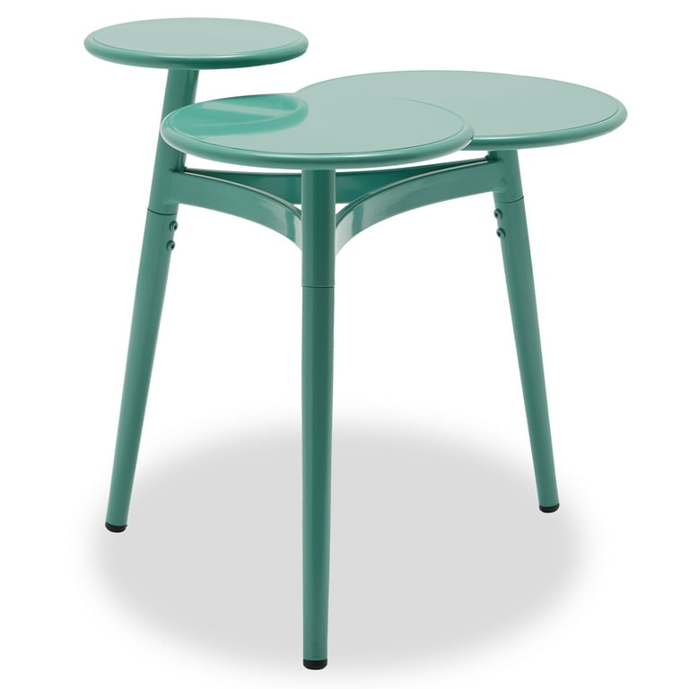 Multi Tier Metal Accent Table Multiple Colors by Drew Barrymore
