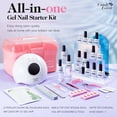 thumbnail image 5 of Candy Lover Gel Nail Polish Kit with UV LED Lamp, 12 Colors Cute Lady Gel Polish Starter Kit, All-in-One Quick Dry Soak Off Nail Gel Manicure Kit with DIY Tools Valentine Gift for Women, 5 of 10