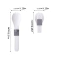 thumbnail image 3 of Giyblacko Portable Folding Tableware Set Spoon And Fork For Camping Travel And Other Outdoor Activities Folding Camping Spoon 5pcs, 3 of 9