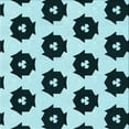 thumbnail image 1 of Ahgly Company Machine Washable Indoor Square Transitional Medium Teal Green Area Rugs, 4' Square, 1 of 7