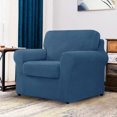 thumbnail image 2 of CHUN YI Stretch Checks Spandex Sofa Cover Separate Backrests Cushions Cover Slipcover, 2 of 5