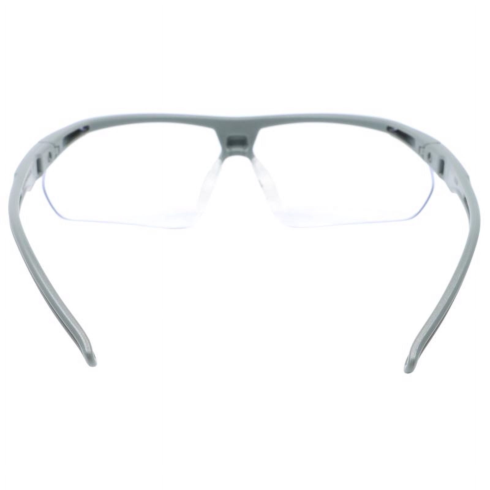 General Electric 2022466 Impact-Resistant Clear Lens Frame Safety Glass, Black