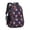 Football and Flame, variant on Football and Flame Navy Pattern Backpack for School, Cute School Bag with Adjustable Shoulder Straps and Padded Back, 16.9"x12.6"x5.9"