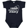 thumbnail image 3 of Inktastic I Hooked Grammy's Heart with Fishing Rod Boys or Girls Baby Bodysuit, 3 of 5