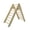 Natural Wood Wash, variant on Wooden Foldable Climbing Triangle Ladder, Montessori Pikler Play Gym, Adjustable Incline Toddler Climber, Natural Wood Indoor Play Structure for Kids Ages 1-7
