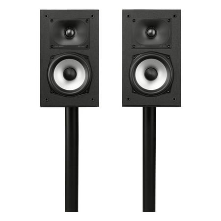 Polk Audio - Monitor XT15 Bookshelf Speaker Pair - Midnight Black - image 2