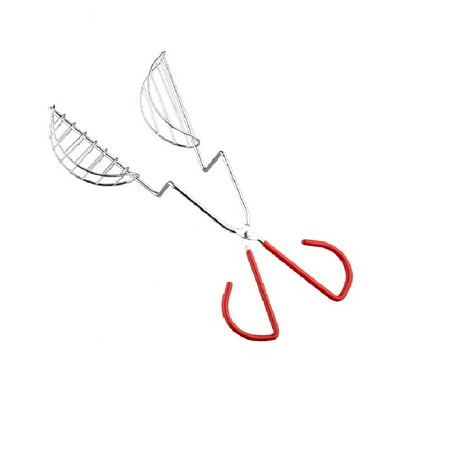 

i Kito Taco Press Tongs Taco Shell Mold for Frying Stainless Steel with Rubber Handle