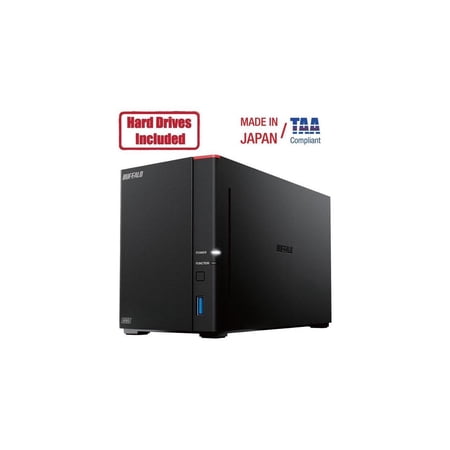 UPC: 0747464134642 | Buffalo LinkStation SoHo 720DB 8TB Hard Drives Included (2 x 4TB  2 Bay)