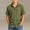 Army Green, variant on Boys Button Down Shirts Cotton Linen Casual Short Sleeve Dress Shirt Summer Beach Tops with Pockets Size 5-15
