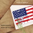 thumbnail image 3 of Dripping American Flag Funny Personalized License Plate Rust-proof Stainless Steel Metal License Plate Suitable For Men And Women 12.2" x 6.2", 3 of 7