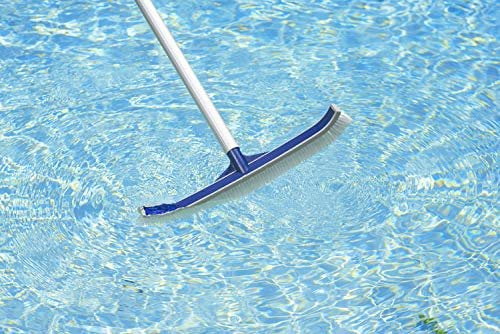 Poolmaster Classic Collection 18-Inch Vinyl Liner Swimming Pool & Spa Cleaning Brush with Bumper