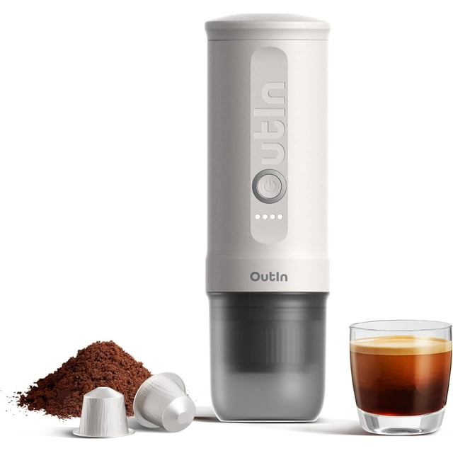 Outin Nano Machine à Espresso Électrique Portable
