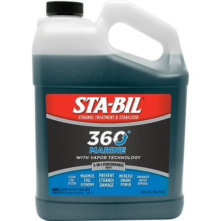 STA-BIL (22250) 360 Marine Ethanol Treatment, Fuel Stabilizer, 1 Gallon