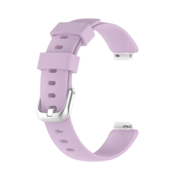 Pulsera De Repuesto Deportiva De Silicona Correa De Silicona Cómoda Impermeable Para Mujeres Hombres Banda De Reloj Deportivo Compatible Para Fitbit Inspire2 Ace3 Minnieouse EL016532-05
