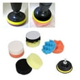thumbnail image 3 of Kit De Almohadillas De Pulido, Autoadhesivo Lavable, 11 Piezas, Almohadilla De Pulido Para Taladro De Espuma Para Automóvil, 3 Pulgadas Para Pulir, Encerar, Sellar Esmalte, 3 of 7