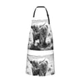 thumbnail image 2 of Picia Yak Waterproof Apron for Unisex Adult - Adjustable Bib Apron with Pockets, Ideal for Cooking, Gardening, Painting, and Household Chores, 2 of 9