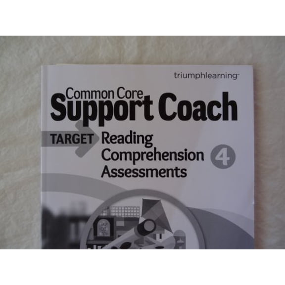 Pre-Owned Common Core Support Coach, Target: Reading Comprehension, Assessments, Grade 4, 9781623620189, 162362018X, Paperback,