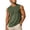 A343-Army Green, variant on Men's Sleeveless Tank Tops Horizontal Striped Round Neck Blouse Soft Breathable Color Block Summer Gym Muscle Tops