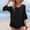 Black, variant on Womens Swimsuit Cover Up Beach Cover Up Mesh Casual V Neck Cover Ups Top for Women