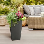 Avondale 24 inch Indoor Outdoor Recycled Slate Planter
