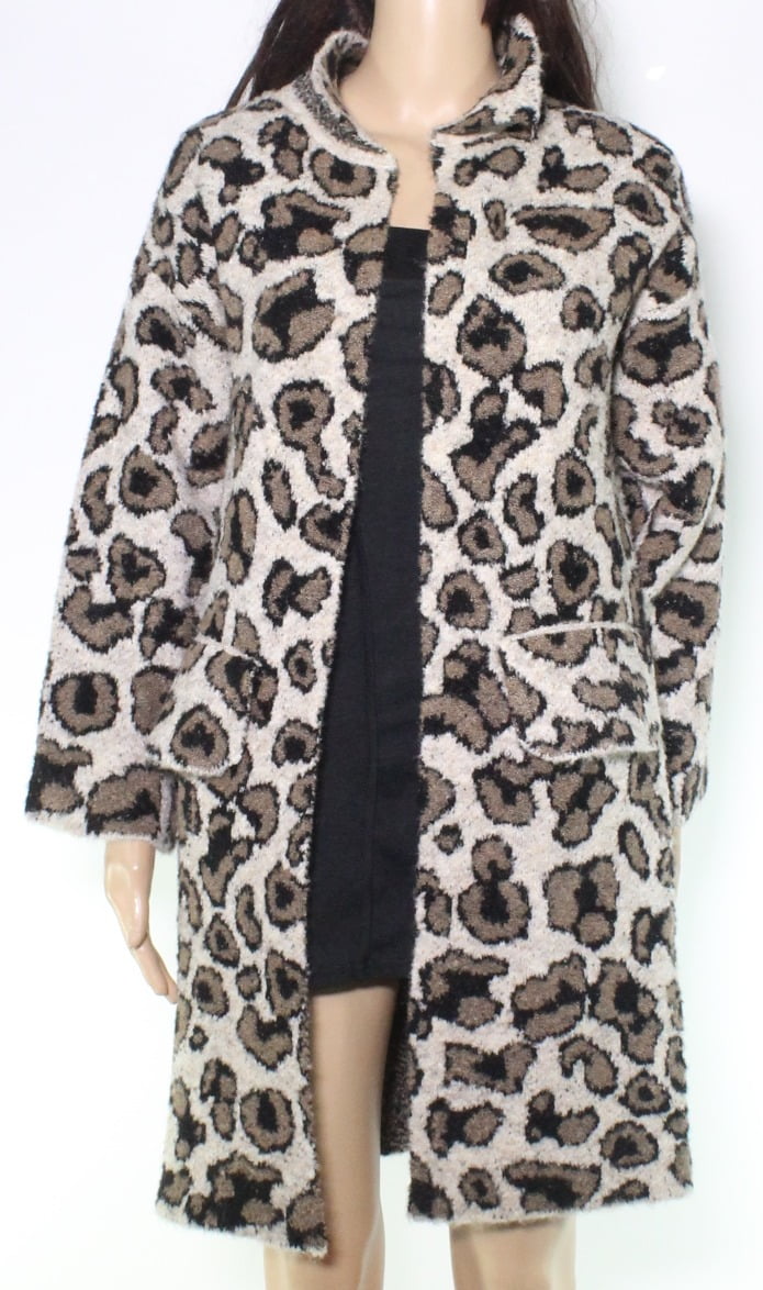 cheetah cardigan walmart