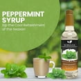 thumbnail image 2 of Syruvia Peppermint Syrup Pure Cane Coffee Flavoring Syrup, 25.4 fl Oz, 2 of 6