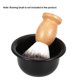 thumbnail image 3 of ZHAOCHENG Recipiente de plástico para jabón de afeitar para hombres Taza de afeitar reutilizable Taza de afeitar Taza de afeitar suave Cuenco, 3 of 5