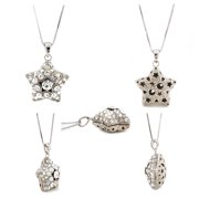 Swarovski Crystal Pave Star Necklace - Clear - NE-2374CL