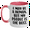 White/Pink, variant on Funny Poodle Dog Lover Gifts: I May Be A Human, But My Poodle Is The Boss Two Tone Coffee Mug for Her on Mother's Day, Perfect Unique Present for Poodle Dog Mom from You