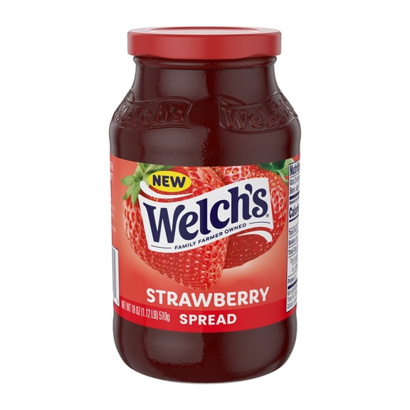 Welch's Strawberry Spread, 18 oz Jar