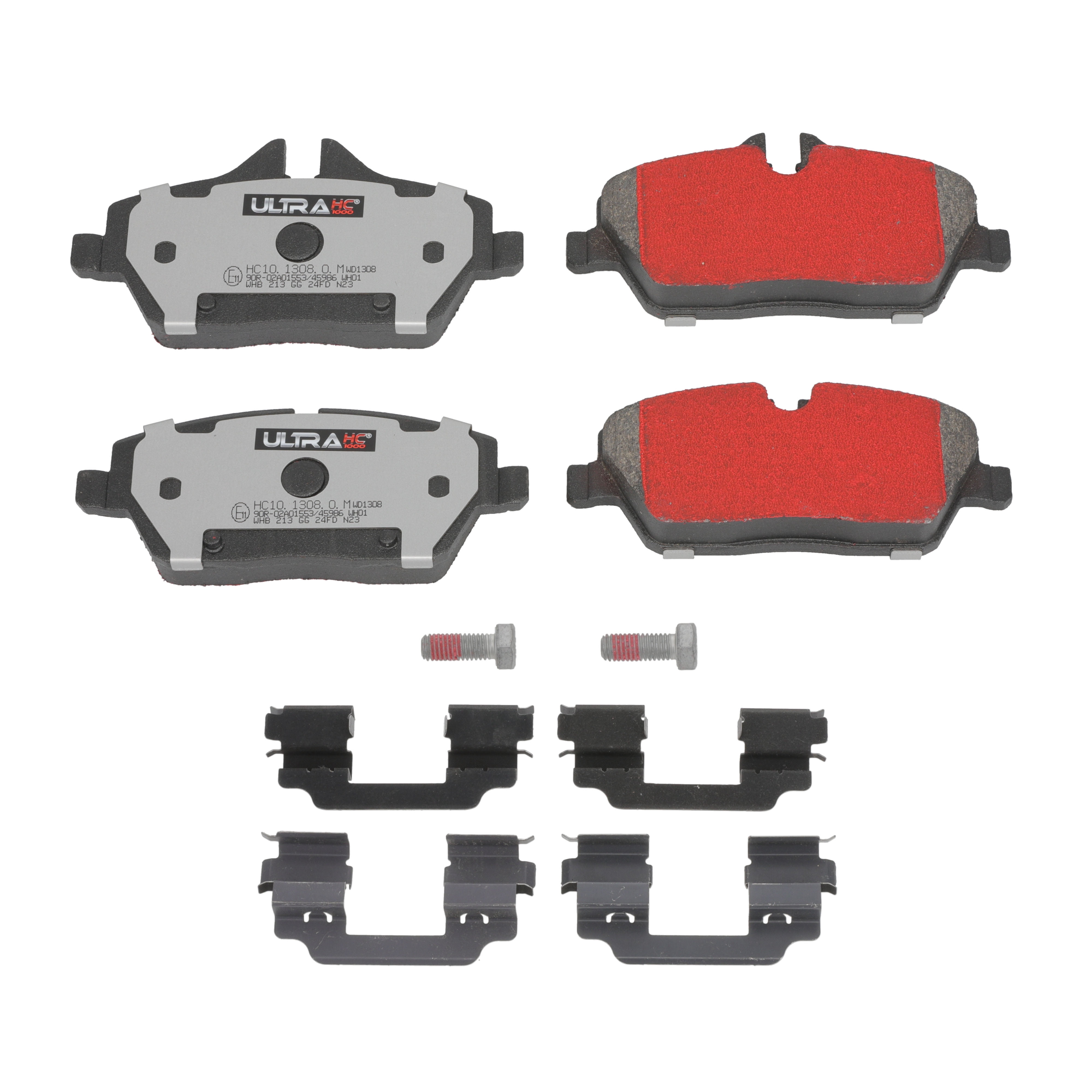 Ultra HC 1000 Brake Pad Set, Front HC10.1308.0.M, Mini Cooper 2023-2007